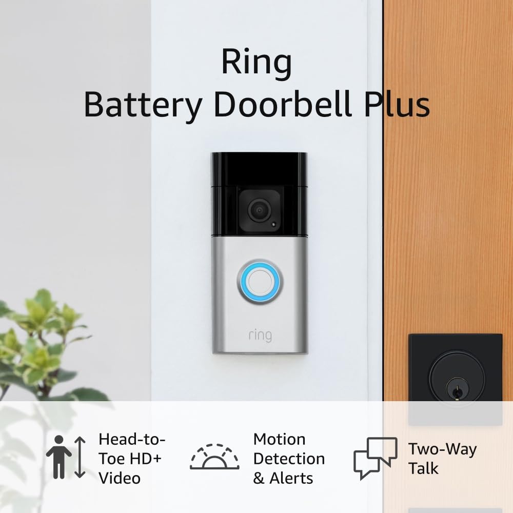 Ring: Battery Doorbell Plus