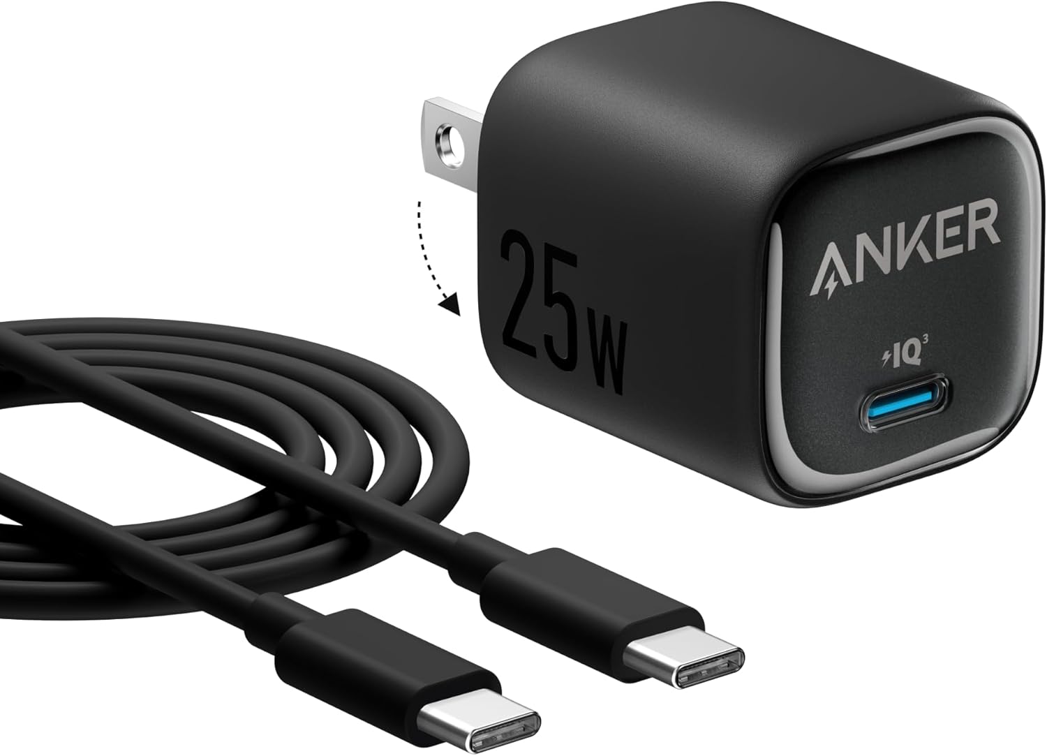 Anker 25W USB -C to USB-C Charger with 5ft Cable