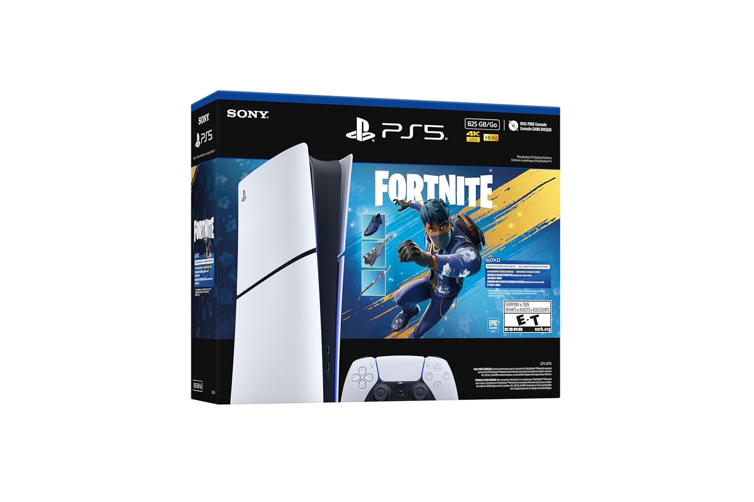 Sony PlayStation 5 Slim - Fortnite Flowering Chaos Bundle (Brand New)