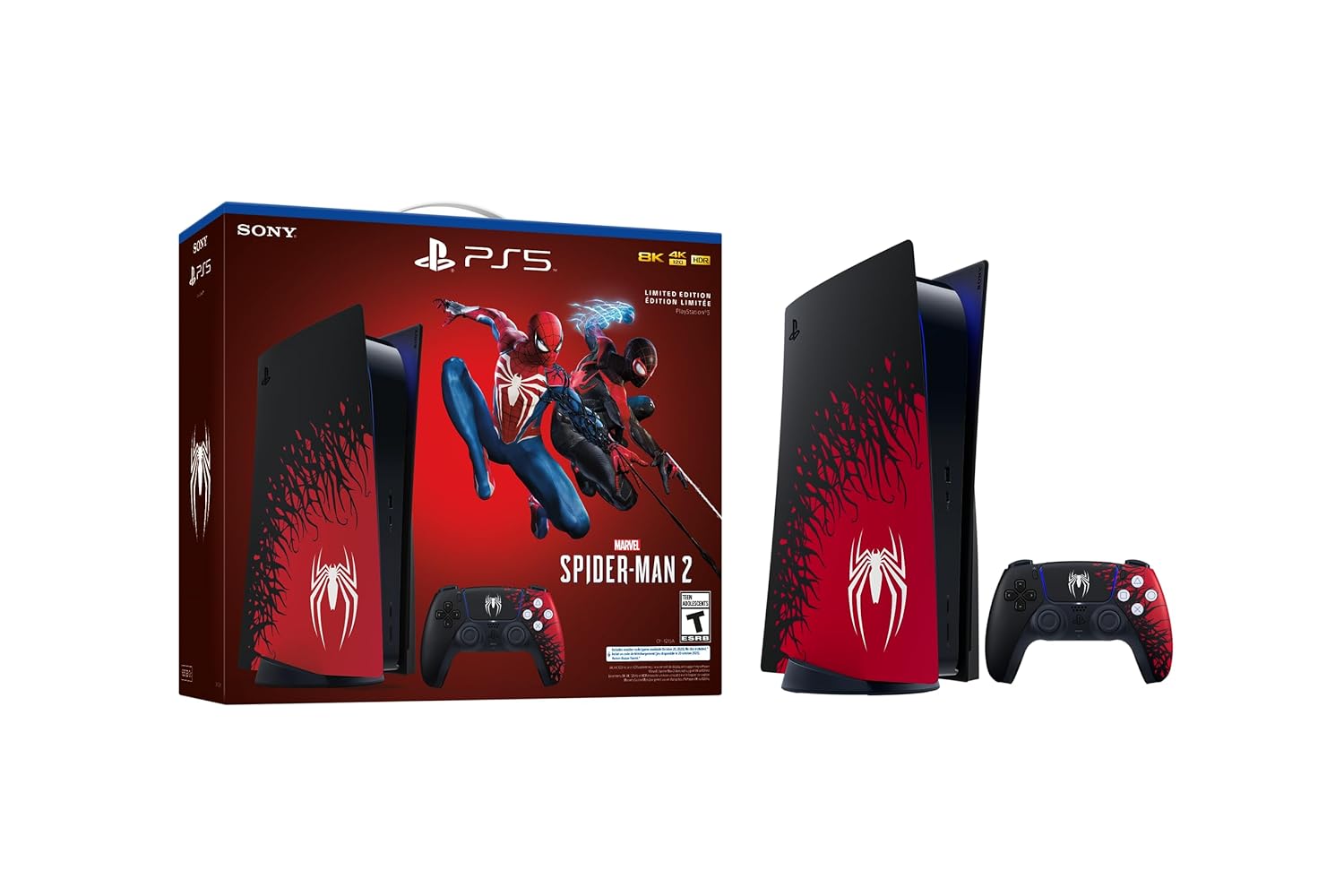 Sony PlayStation 5 Slim - Spider Man Bundle