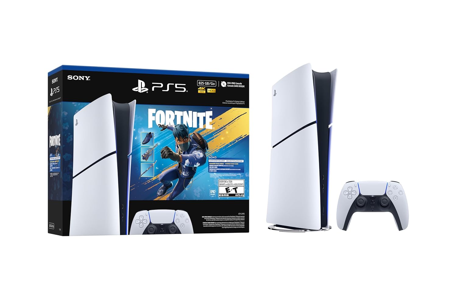 Sony PlayStation 5 Slim - Fortnite Flowering Chaos Bundle (Brand New)