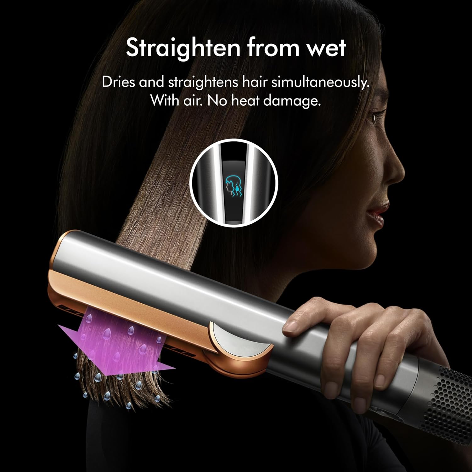 Dyson Airstrait™ dryer and straightener