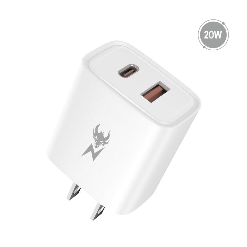 AmpNergy 20W Dual-Port Wall Charger