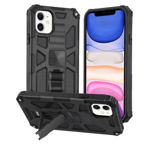 MyBat Sturdy Hybrid Protector Cover (with Stand) for Apple iPhone 11