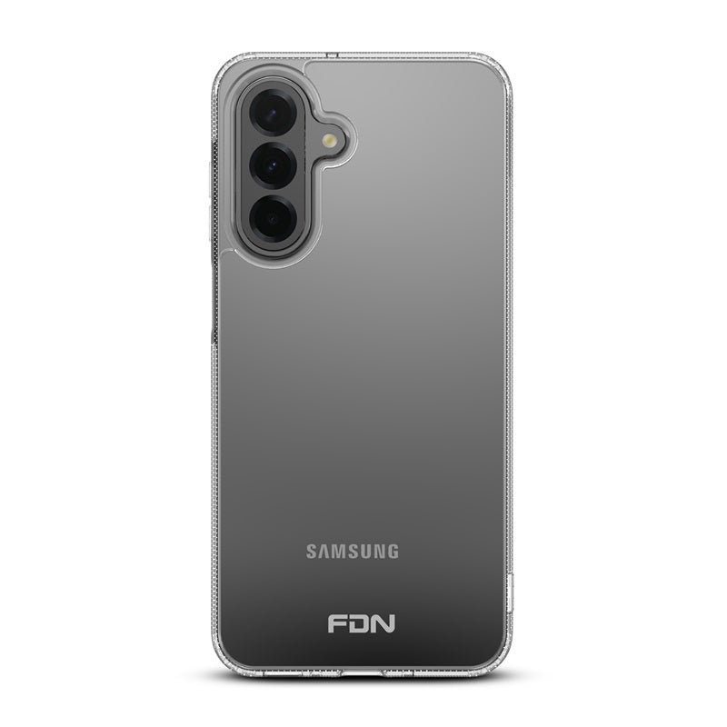 FDN Sturdy Gummy Cover for Samsung Galaxy A26 5G - Highly Transparent Clear / Transparent Clear