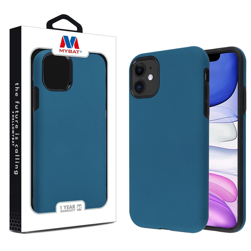 MyBat Fuse Series Case for Apple iPhone 11 - Rubberized Dark Blue / Black