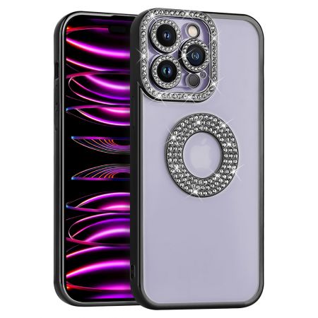 Cube- Slim Hybrid Series- Rhinestone (Non Magsafe) for iPhone