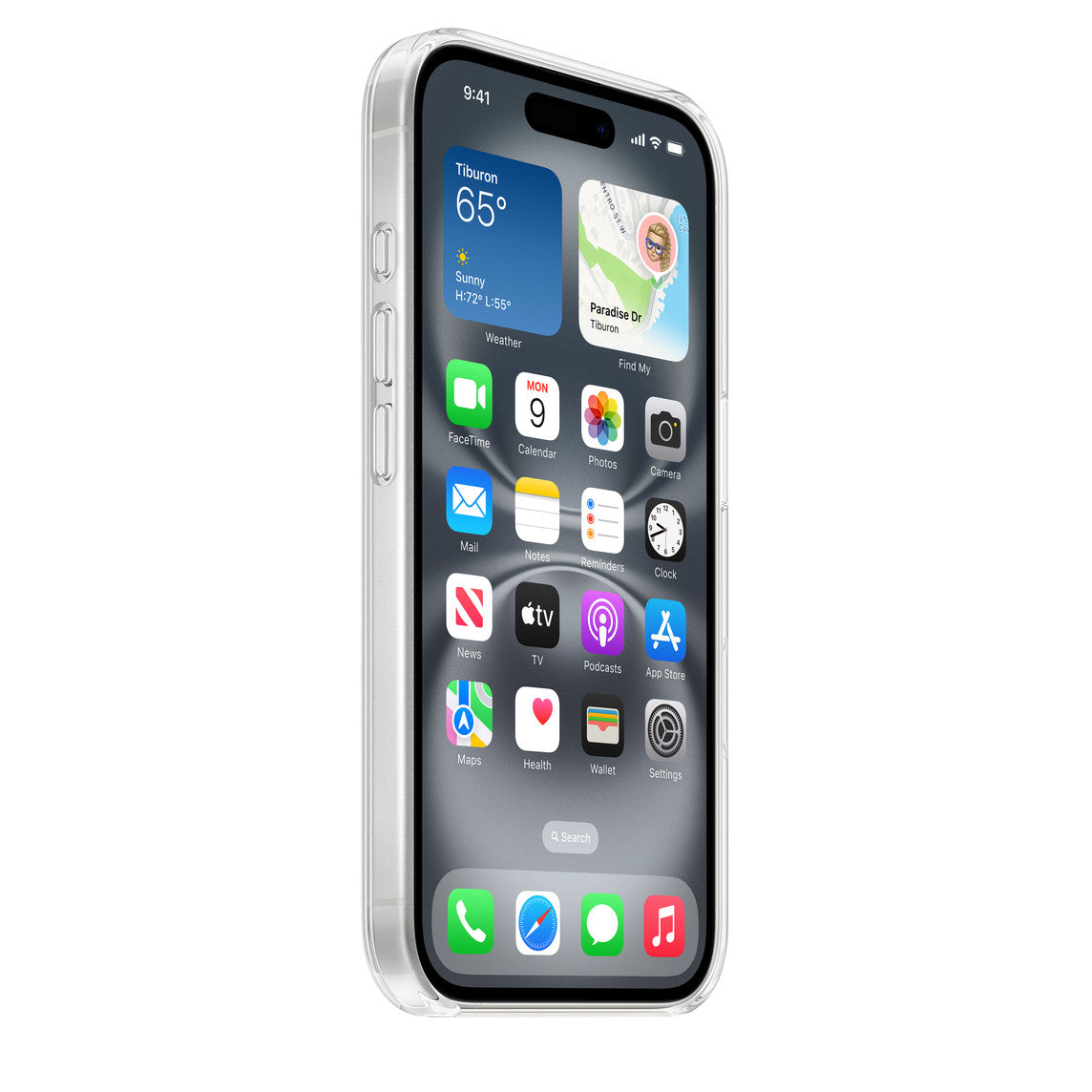Apple Clear Case for iPhone 16