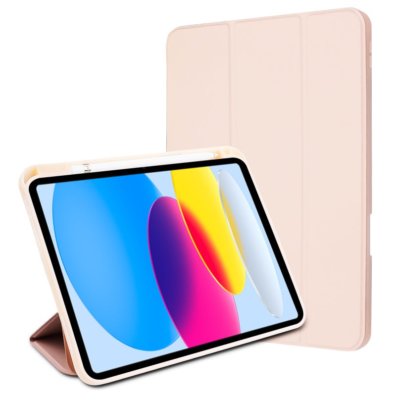 MyBat Slim Fit Smart MyJacket with Trifold Stand for Apple iPad 10.9 (2022) / iPad 11 (2025) - Pink