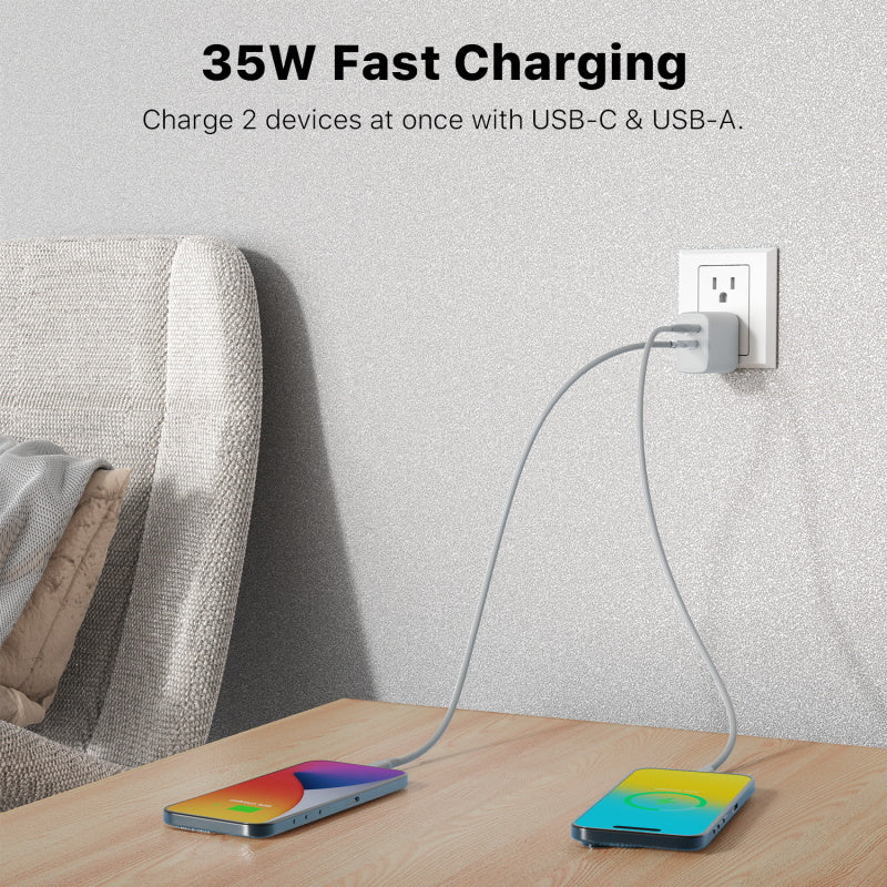 MyBat Pro 35W GaN Dual Port Wall Charger