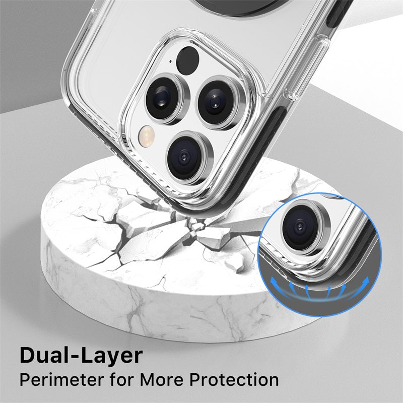 MyBat Pro Lure Series Case w/ MagSafe Kickstand Ring for Apple iPhone 16 Pro - Black