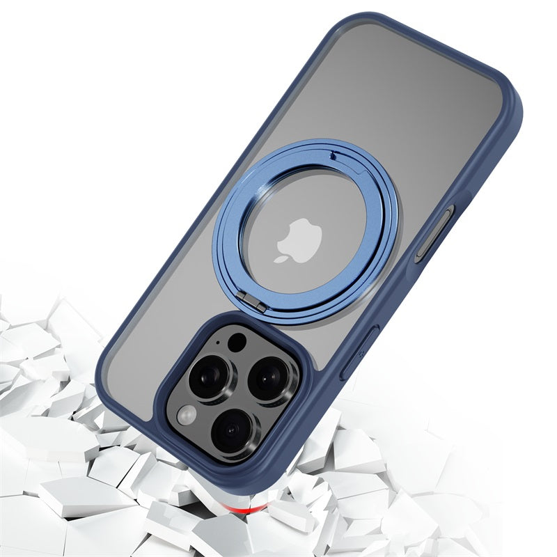 MyBat Pro Lure Series 360° Ring Stand MagSafe Case for Apple iPhone 16 Pro - Blue