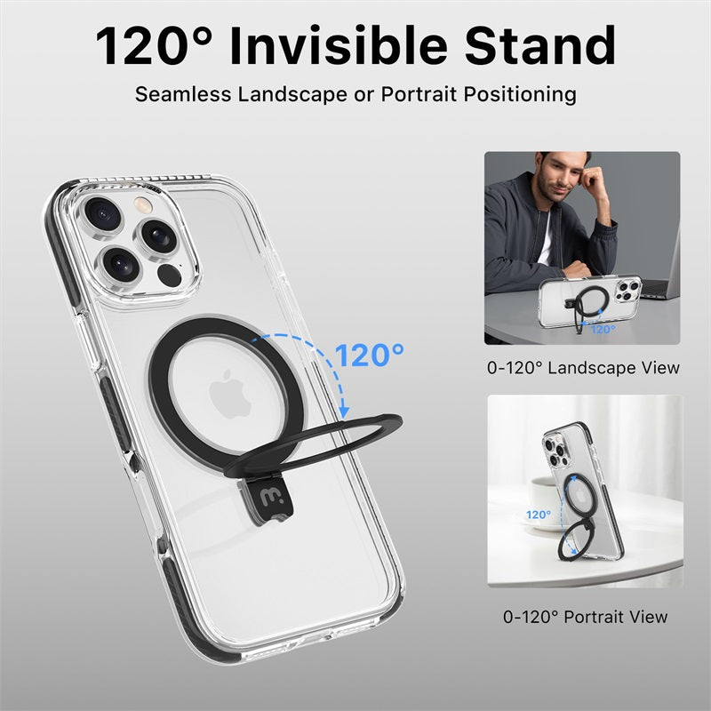 MyBat Pro Lure Series Case w/ MagSafe Kickstand Ring for Apple iPhone 16 Pro Max