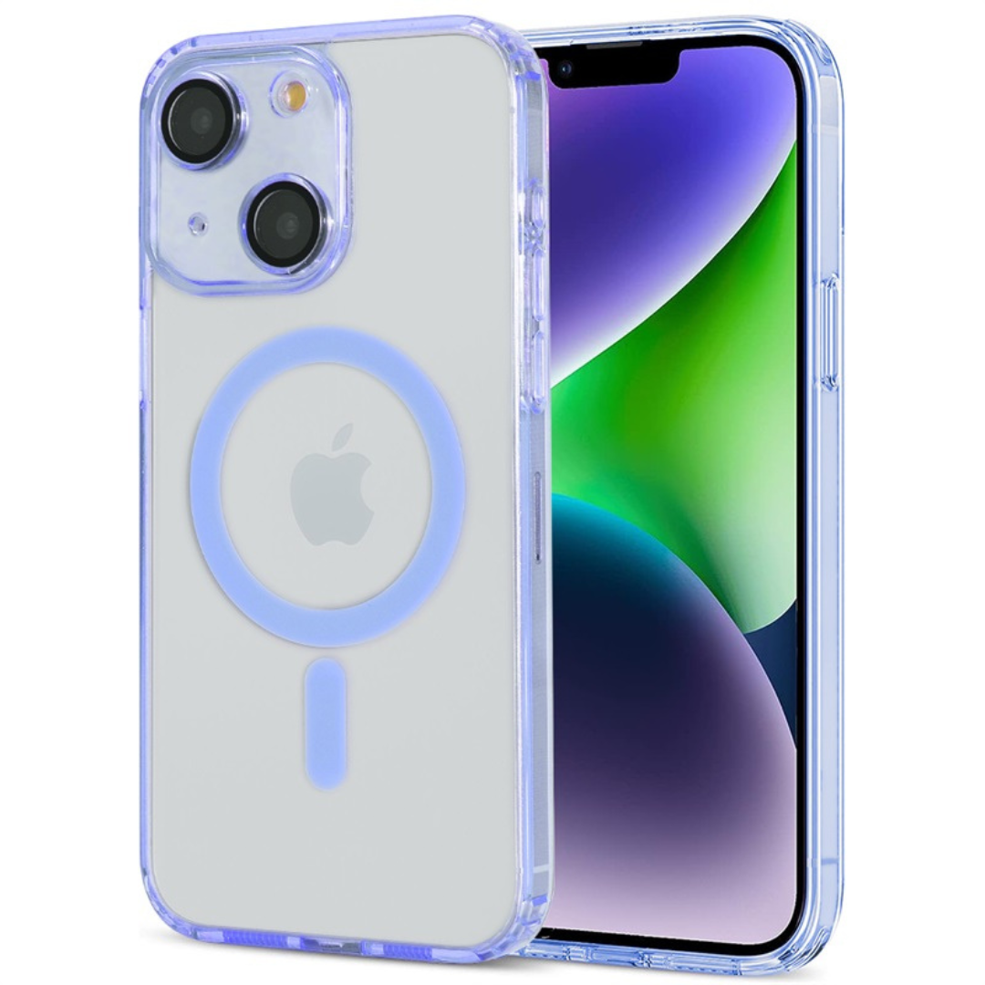 iPhone 15 Dreamify USA Everyday MagSafe Blue/Transparent Case