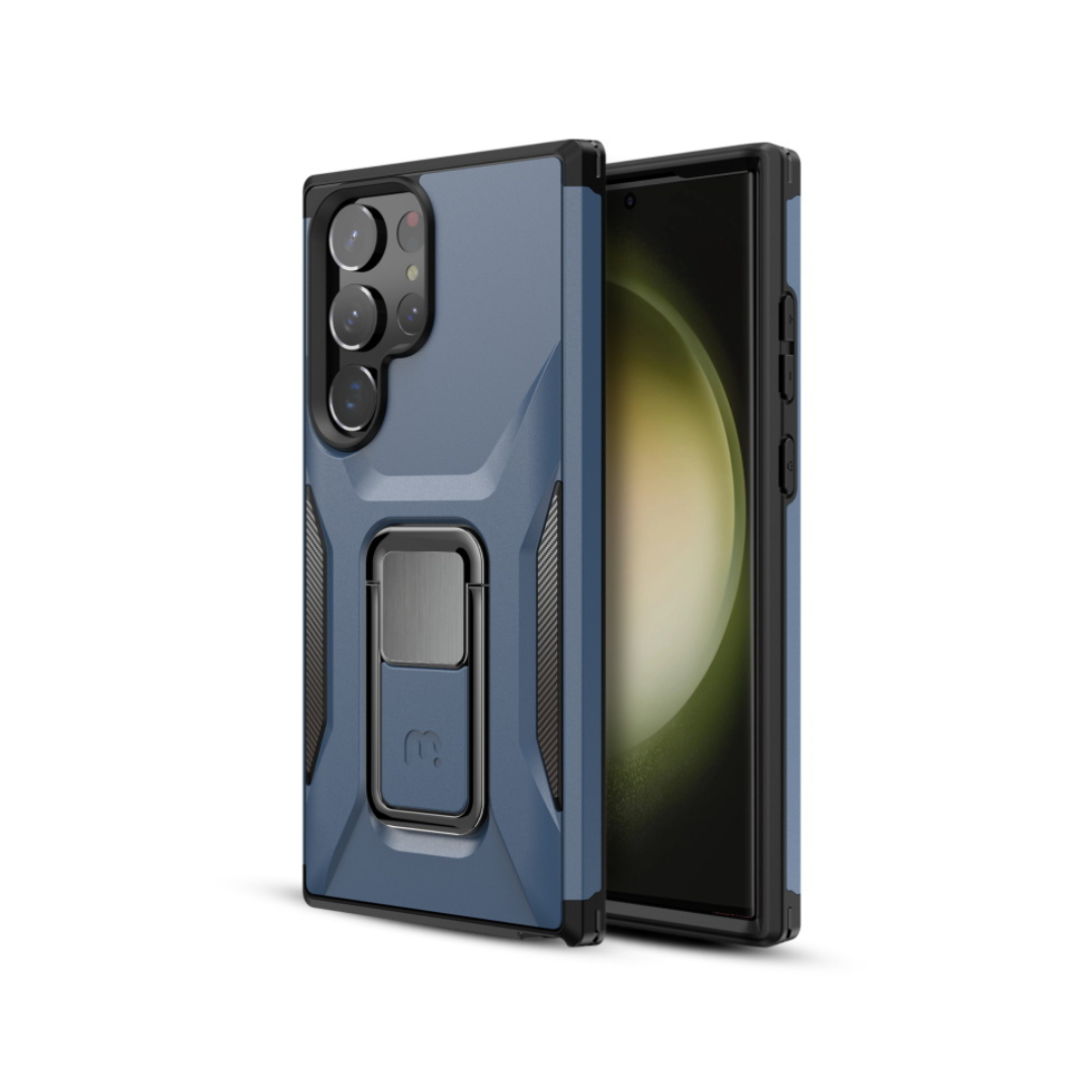 MyBat Samsung S23 Ultra Stealth Series Case with Stand