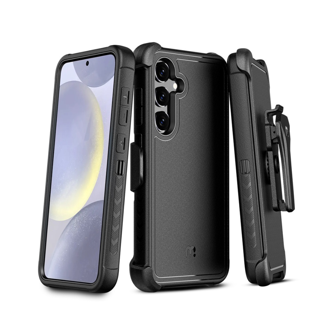 MyBat Samsung S24 Maverick Series Case with Holster