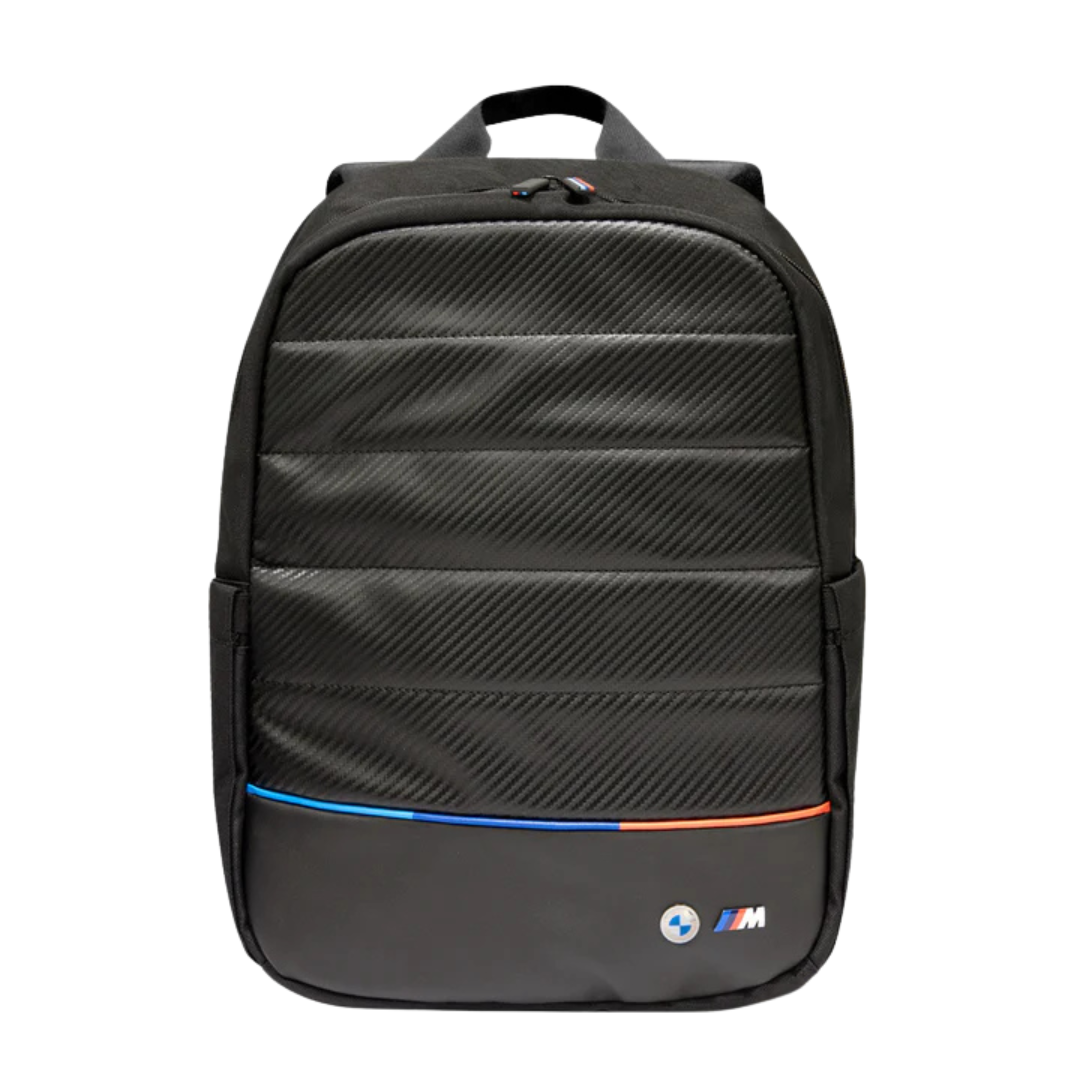 BMW M - LAPTOP BAG 15' - NYLON BLACK M SERIES CARBON FIBER EFFECT