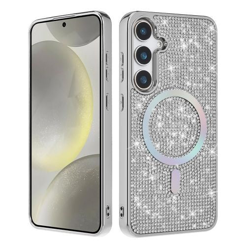 Cube- Holographic Rhinestone (Wireless Charging Compatible) for Samsung