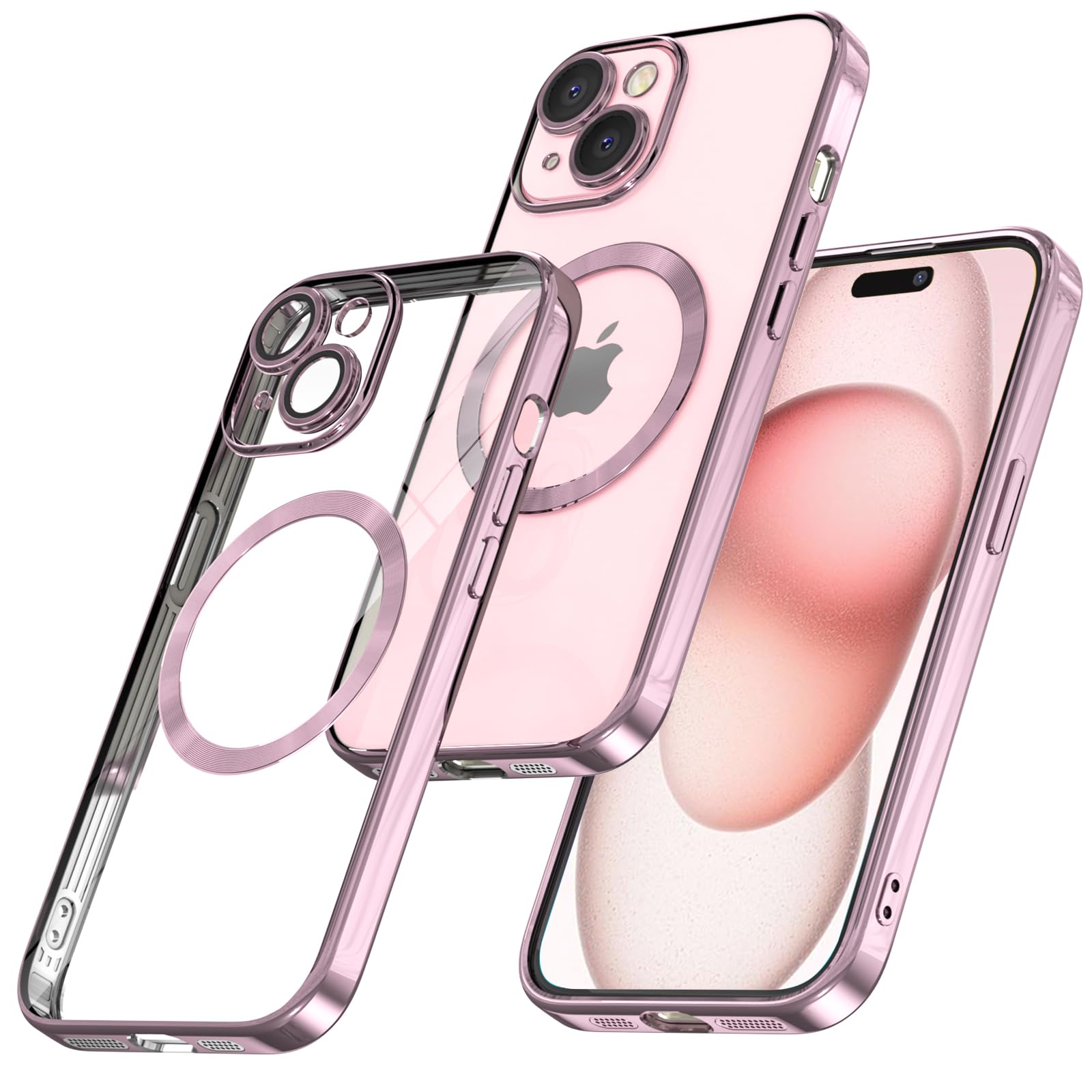 iPhone 15 Plus Electroplated Case with MagSafe