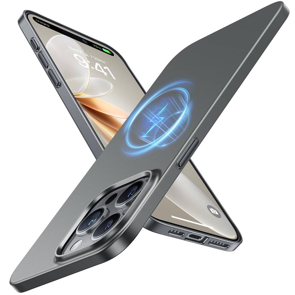 Torras Magnetic Slim-Fit for iPhone 15 Pro Max Case