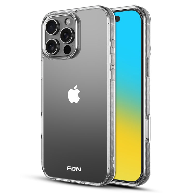 FDN Gummy Series Case for Apple iPhone 16 Pro Max - Clear
