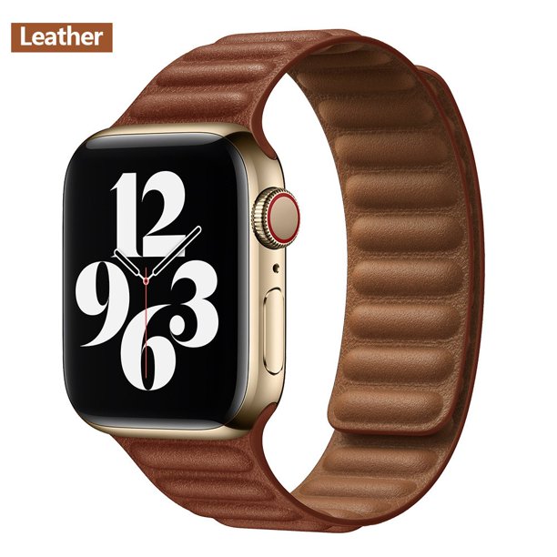Apple Watch Leather Link Band