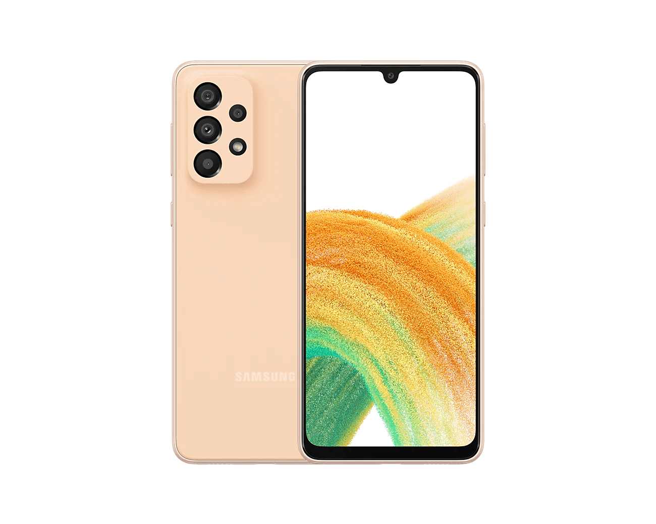 Samsung Galaxy A33 Peach