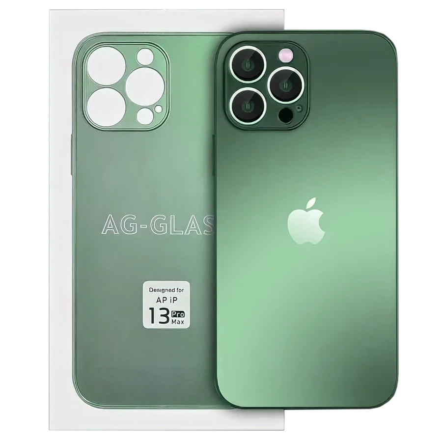 iPhone 13 Pro Max AG Silicone Glass Case