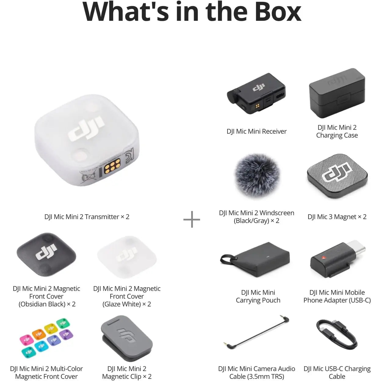 DJI Mic Mini 2 with Charging Case