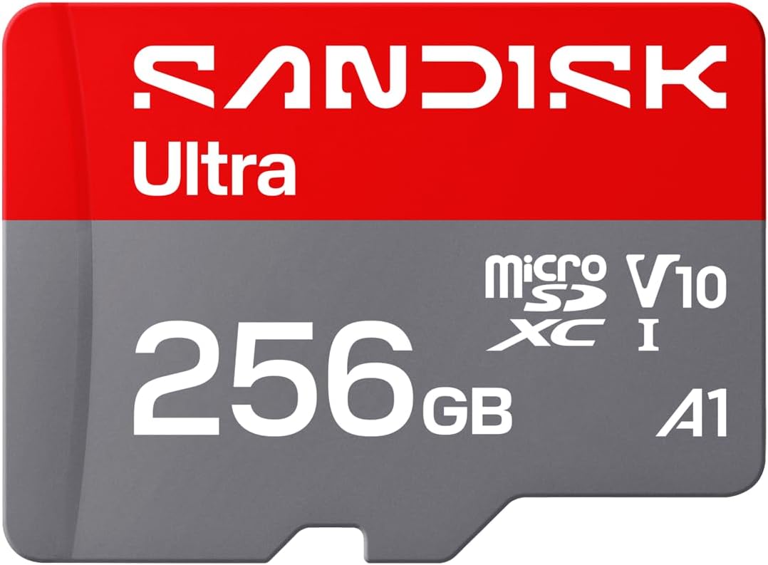 SanDisk 256GB Ultra microSDXC UHS-I Memory Card