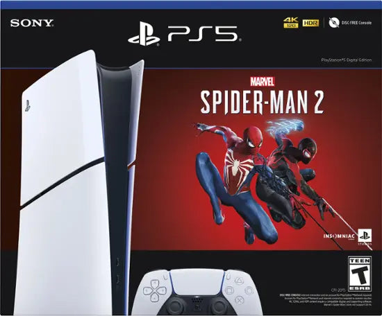 Sony PlayStation 5 Slim - Spider Man Bundle