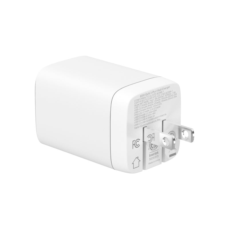 MyBat Pro 65W GaN Triple Port Wall Charger