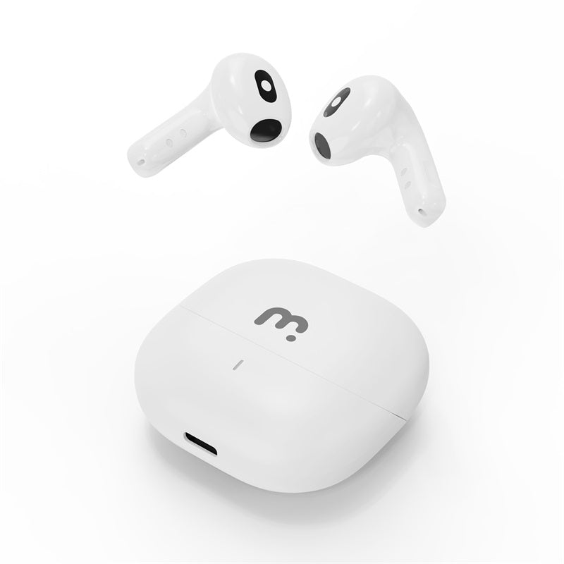 MyBat Pro ChatterBuds + AI Translator Wireless Earbuds – White