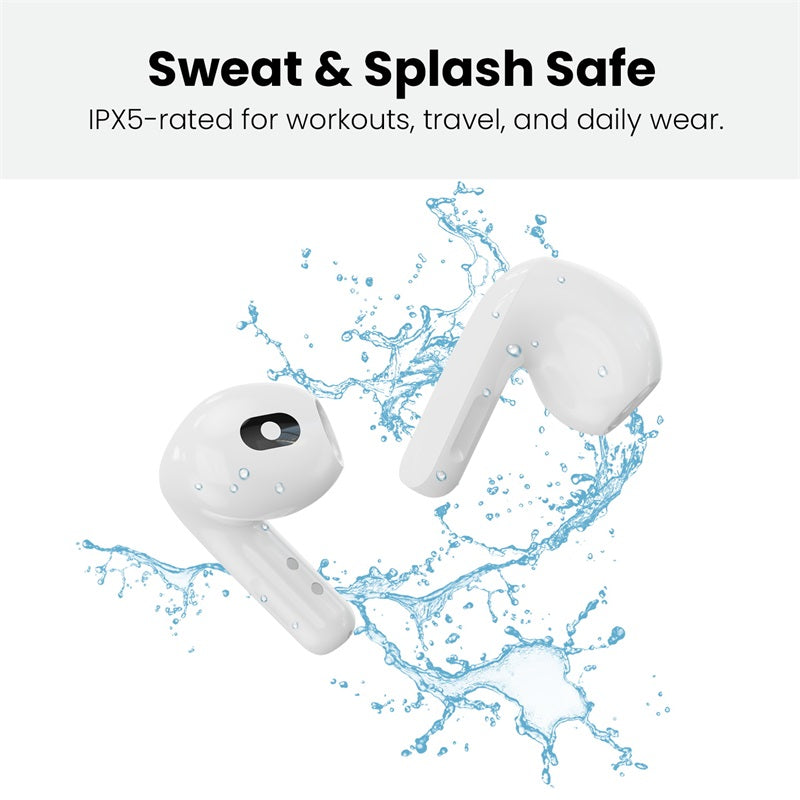 MyBat Pro ChatterBuds + AI Translator Wireless Earbuds – White