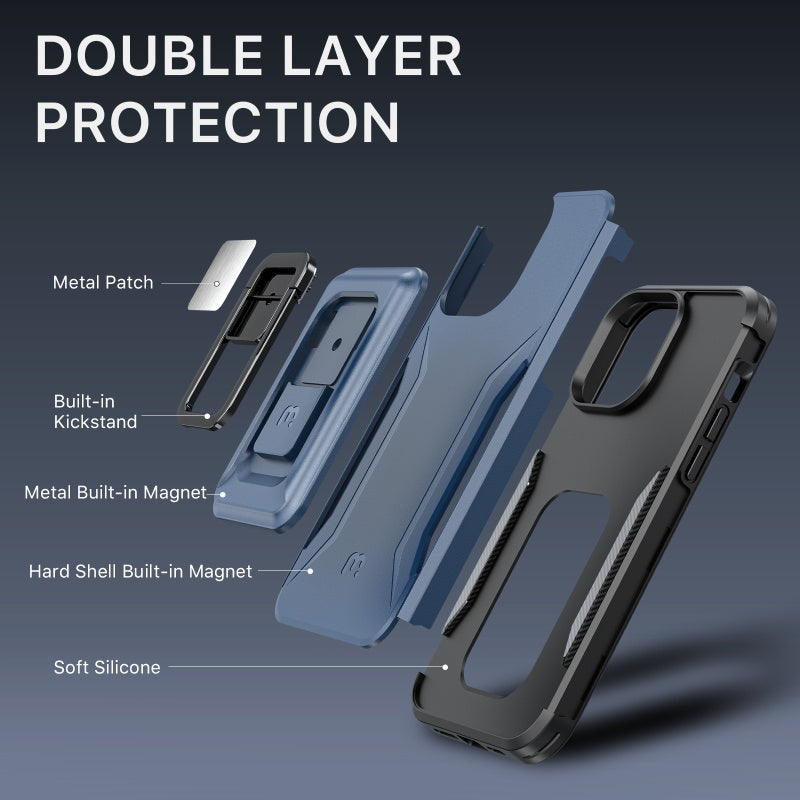 MyBat Pro Antimicrobial Stealth Series MagKick for Apple iPhone 14 Pro Max