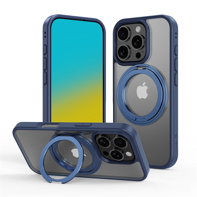 MyBat Pro Lure Series 360° Ring Stand MagSafe Case for Apple iPhone 16 Pro - Blue