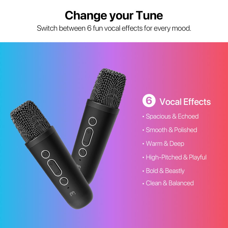 MyBat Pro Duet Bluetooth Karaoke Speaker + Mics