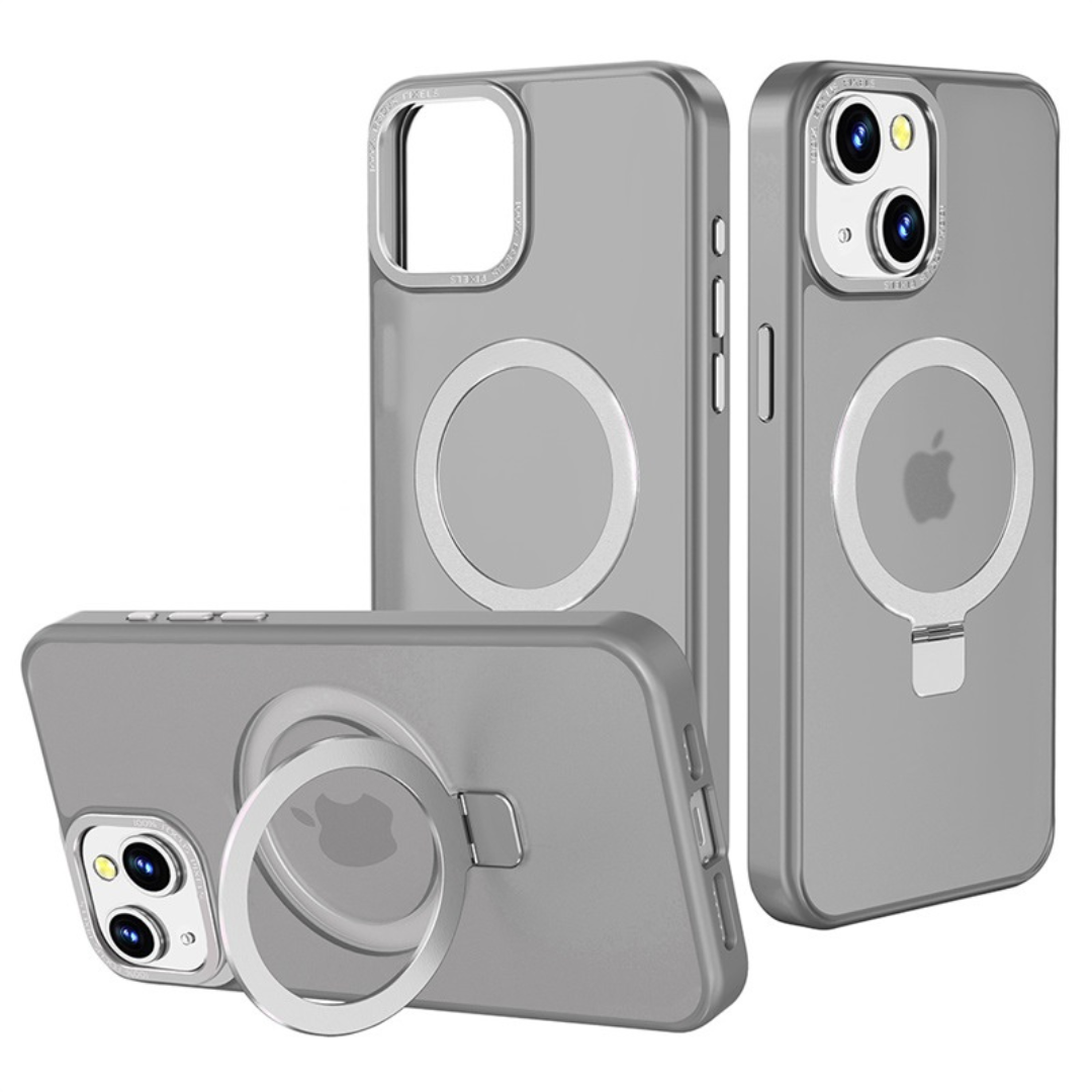 iPhone 15 plus/14 plus Orbit Frosted Case with MagSafe and Kickstand