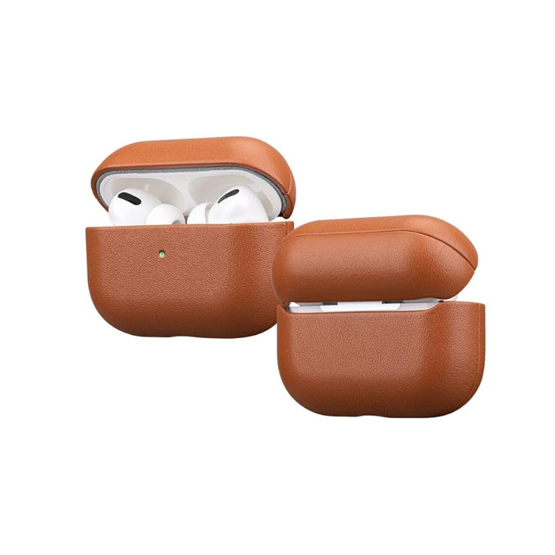 Airpods Pro (2nd Gen)  Hard case leather Cover
