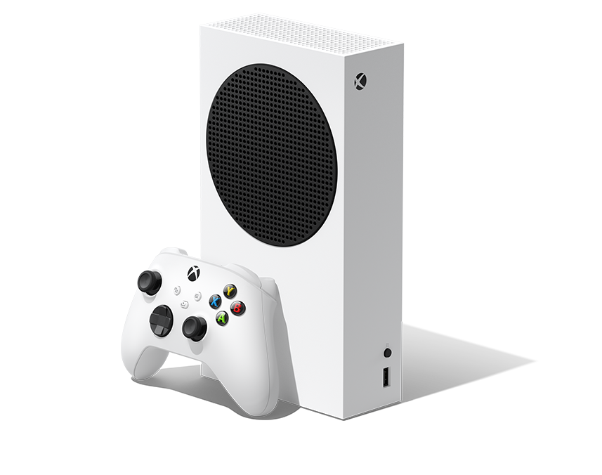 Xbox Series S 512GB Digital, side angle