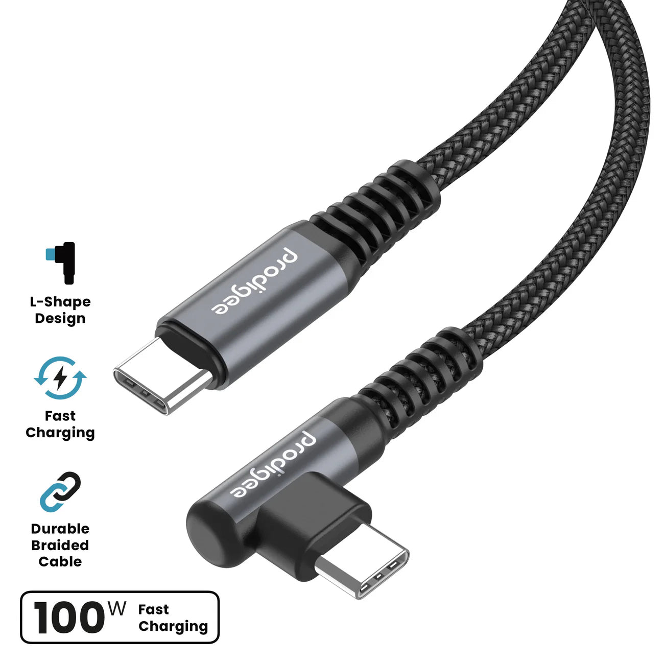 Energee Gamer C to C Cable 100W