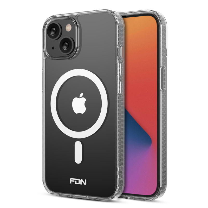 FDN Clear Series  w/ MagSafe Case for Apple - Transparent Clear
