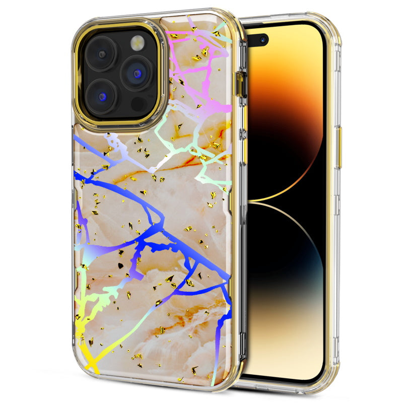MyBat Marble Hybrid Case for iPhone 14 Pro Max