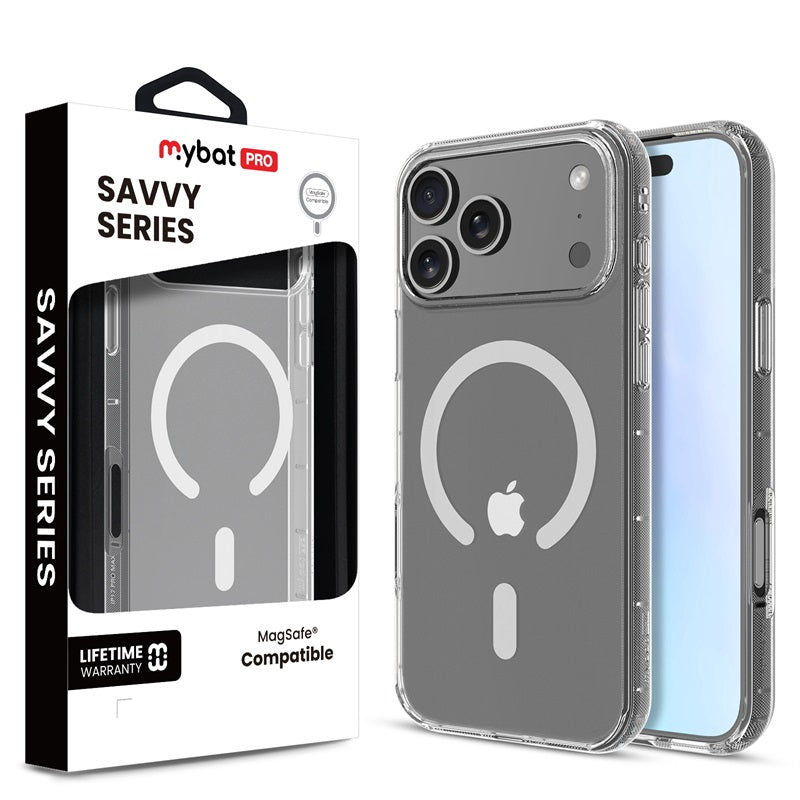 MyBat Pro Savvy Series Clear Case for iPhone 17 Pro Max