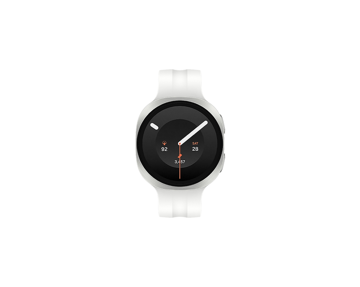 Samsung Galaxy Watch 9 in Cream, front view